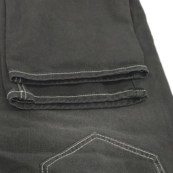 Vintage Y2K Game Time Black Denim Jeans Men's Size 32 - Picture 12 of 14